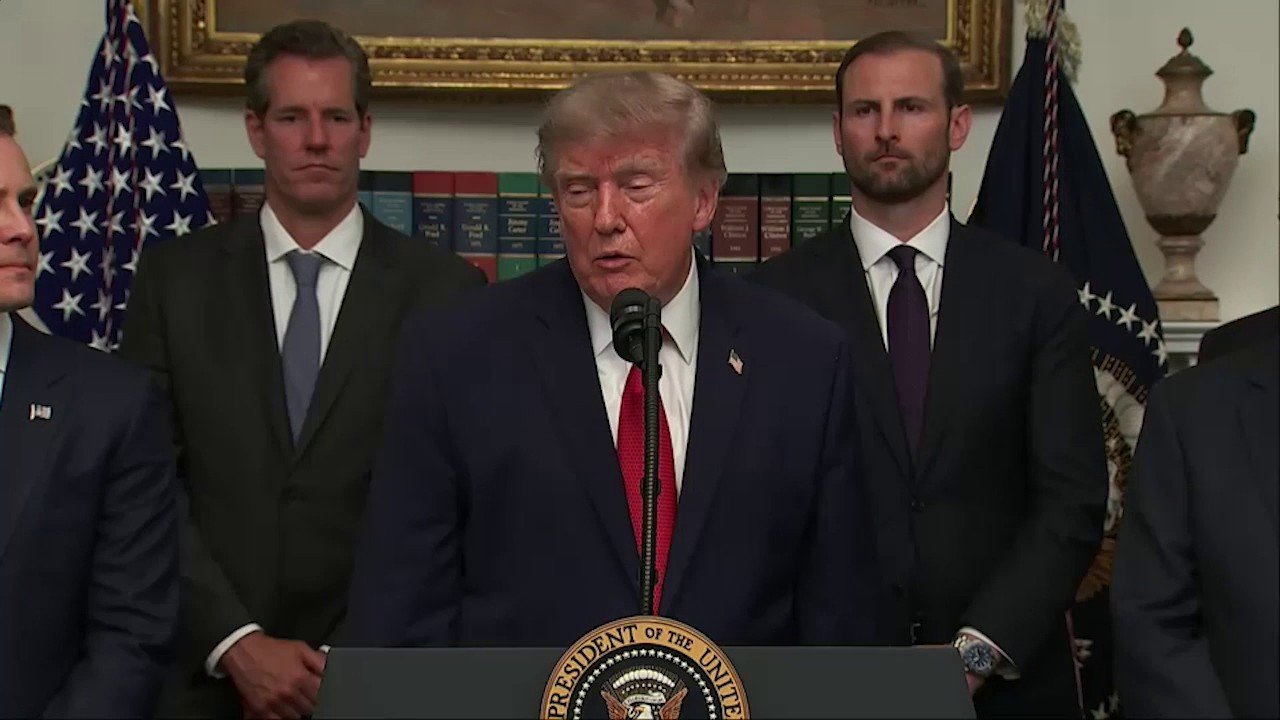 President Donald Trump urged governors and mayors to welcome AI plants and data centers into their communities, saying he would "absolutely want" such projects because of the jobs and tax revenue they bring.