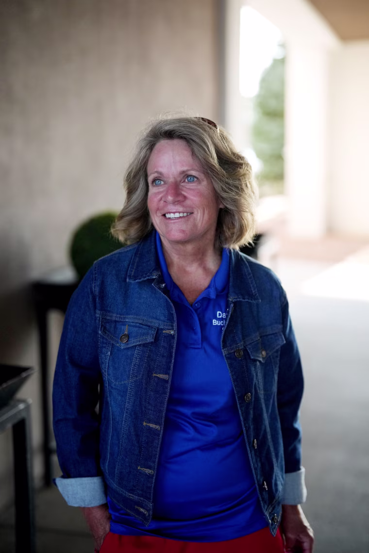 Dawn Vogel, a Republican supervisor in Buchanan County, Iowa, voted for a temporary moratorium on data centers in the county.