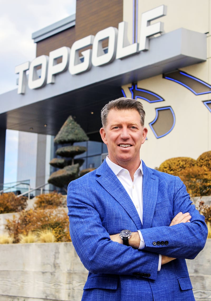 Topgolf CEO Dave McKillips previously led the parent company of Chuck E. Cheese and held a top executive role at Six Flags.