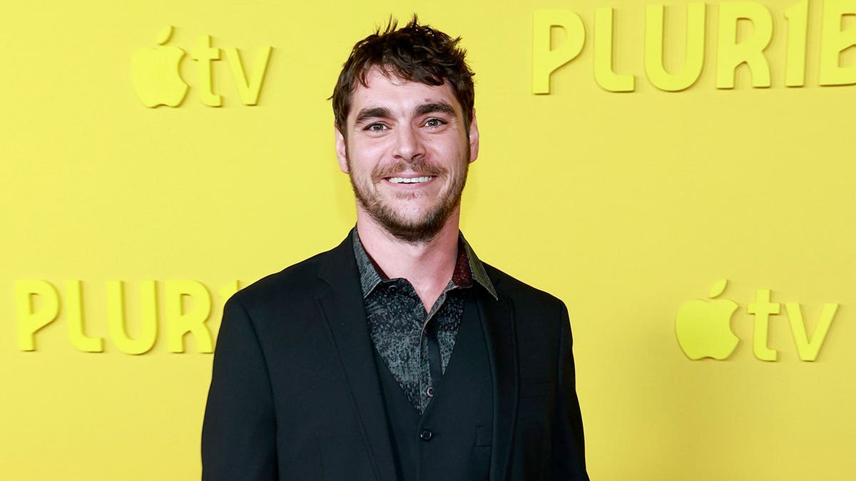 RJ Mitte attends the world premiere of Apple TV+'s Pluribus at DGA Theater Complex.